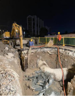 复工复产赢先机 多点发力保供水——工程公司完成地铁5号线凤山站二期给水管道迁改工程3.png