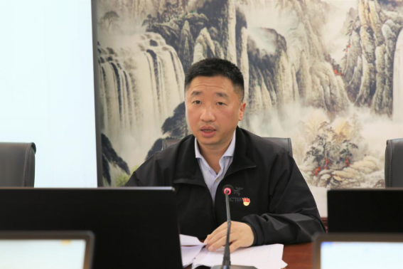 福州水务召开党委中心组学习会 传达学习党的十九届六中全会精神311.png