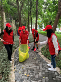 积极推动市民文明行为实践养成 志愿红扮靓党建主题公园142.png