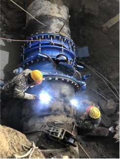 管线“搬家”让道地铁  全面助力城市轨道交通建设——地铁4号线西二环站管线迁改提前完工1085.png