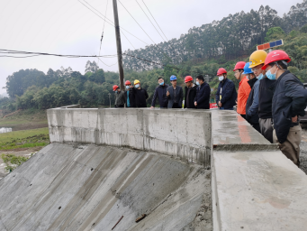 市水利局、水务集团领导调研“一闸三线”工程大樟溪至长乐输水线工程建设630.png