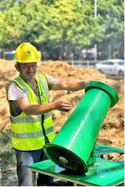 提升民生幸福感 共绘出行新图景——工程公司完成金山大道给水管道一标段迁改任务136.png