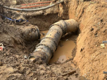 提升民生幸福感 共绘出行新图景——工程公司完成金山大道给水管道一标段迁改任务502.png