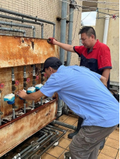 尽心服务显担当 高效专业获肯定——自来水公司协助金帝天澜小区解决管道故障问题490.png