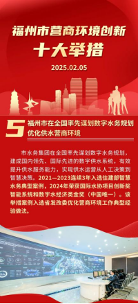 争先开门红 数字供水赋能营商环境！福州水务集团先进经验做法入选福州市营商环境创新十大举措175.png