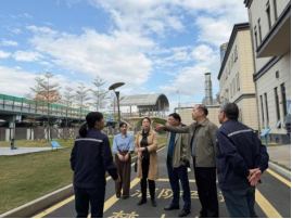 市水务集团外部董事开展专题调研 调研东南区水厂、洋里污水处理中心等生产运营一线85.png